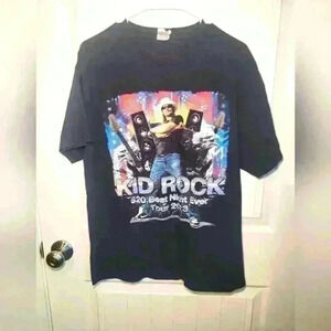 2013 best night ever Kid Rock tour shirt lgr